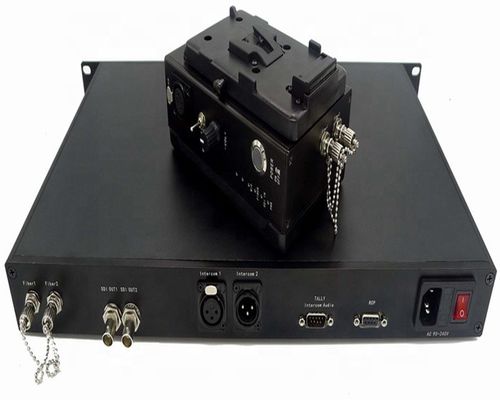 Van de het Signaal Optische Transmissie CCU van de televisiestudio EFP ENG Camera SDI Intercom Tally Remote PGM Genlock