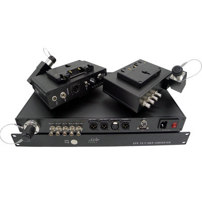 Video-audio Gegevensintercom Tally Fiber Camera System SDI aan Vezelconvertor