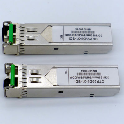 van de Transmissiesfp van 12G 4K SDI de Videozendontvanger CWDM