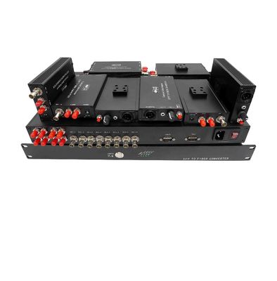 MINI 4 CH SDI aan cameraefp vezelsysteem met intercom, Aantekening, Terugkeer SDI.