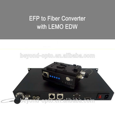 Video-audio Gegevensintercom Tally Fiber Camera System SDI aan Vezelconvertor