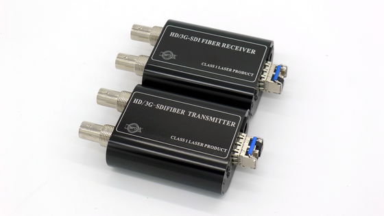 Schitterende 3g-SDI van de Uitzendings 3g/hd-SDI audiogegevens van SFP van de vezel optische convertor video de vezel optische vergroting ethernet