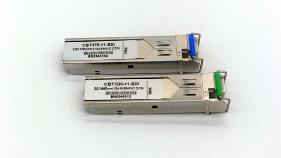 van de Transmissiesfp van 12G 4K SDI de Videozendontvanger CWDM