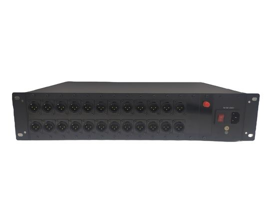24 kanalenvezel aan Audioconvertor