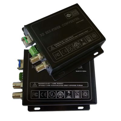 SDI aan Vezelconvertor met het signaal van Ethernet en RS485-ging pathologische test over