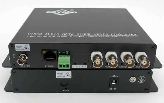 SDI aan Vezelconvertor met het signaal van Ethernet en RS485-ging pathologische test over