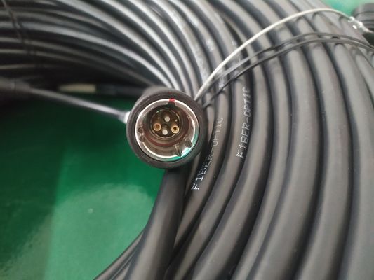 Het uitzenden de Schakelaar Foto-elektrische Hybride Kabel van de Systeemsmpte Vezel