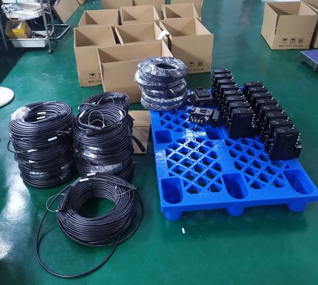 Het uitzenden de Schakelaar Foto-elektrische Hybride Kabel van de Systeemsmpte Vezel