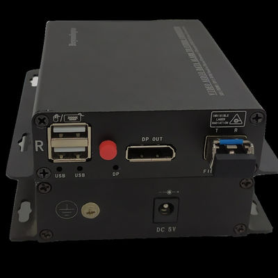 Displayport aan Vezelvergroting met verre machtsschakelaar