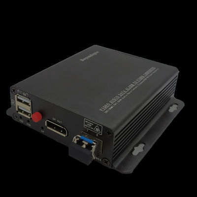 Displayport aan Vezelvergroting met verre machtsschakelaar