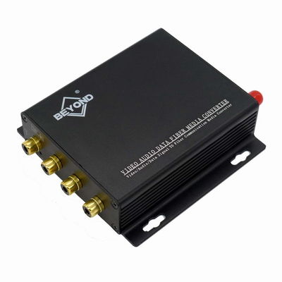 4ch de optische Audio van RCA aan multimode of enige wijze van de Vezelconvertor