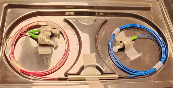 Optische Vezel Circulatiewavelenght 1550nm van de drie Haven de Enige Wijze