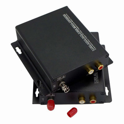 RCA-Audio aan Vezelconvertor 2 Kanalenst FC de Facultatieve Interface van Sc LC