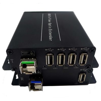 Hubusb2.0 Versie USB aan Vezel Optische Convertor Max Distance Of 20km