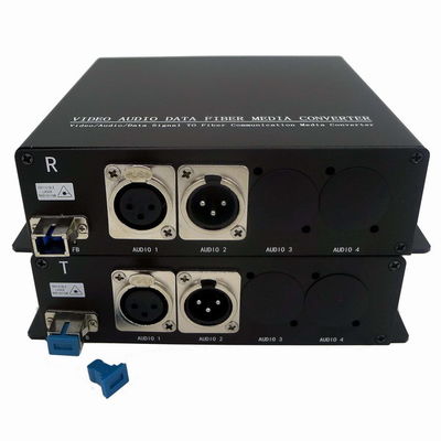 de Audio van 3pin XLR aan de Vergroting MIC Level And Line Level van de Vezelconvertor