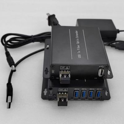 Over lange afstand breng Vergroting van USB van de 4 havenvezel de Optische voor Cameraprinter over