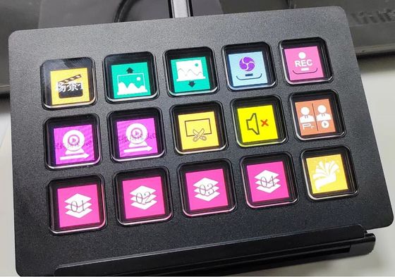 Toetsenbord 15 van het stroomdek klantgerichte LCD Sleutel