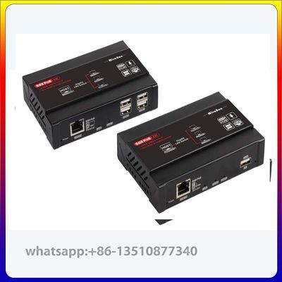 DE HUBvergroting VAN HSV563POE KVM 4K USB2.0