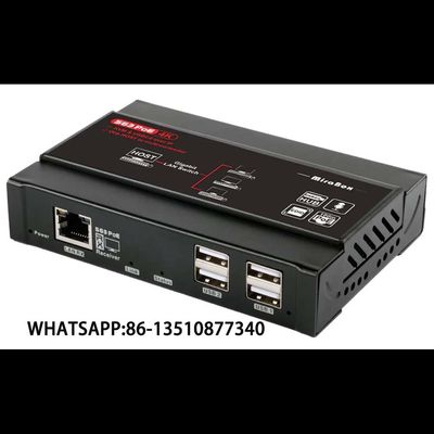 DE HUBvergroting VAN HSV563POE KVM 4K USB2.0