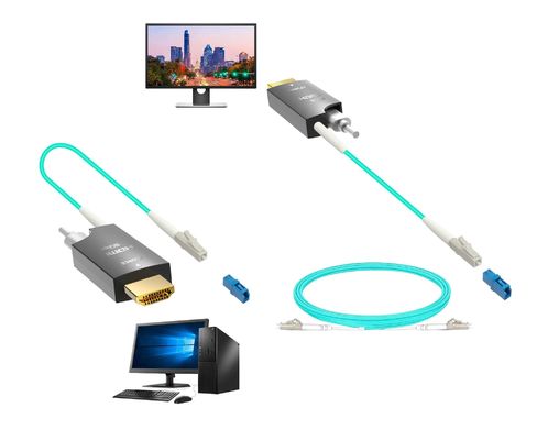 HDMI aan 300meter van de Optische Vezelvergroting