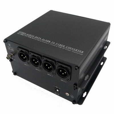 4ch evenwichtige Audio aan Vezelconvertor