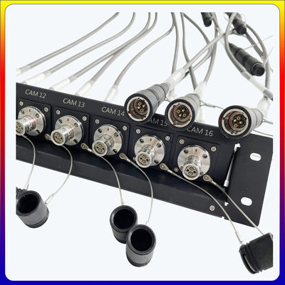 2U-paneel voor SMPTE-connector /3K.93C-connector