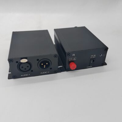 1ch bi-directionele audio naar glasvezel converter 2ch gebalanceerde audio naar glasvezel converter